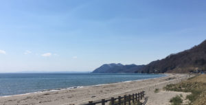 豊浦の浜